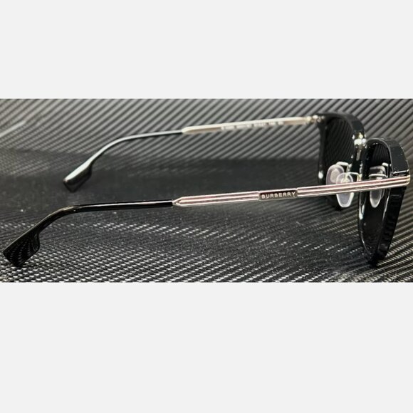 New! Burberry Black 51mm Men's Sunglasses - Picture 4 of 5